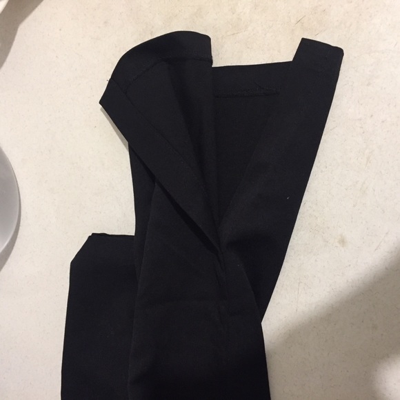 H&M black slacks with slits size 0 - Picture 14 of 14